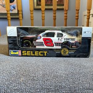 Nascar Revell Diecast Car in Black, White, and Red